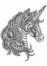 Cheval Adulte Unicorno Einhorn Malvorlage Mozaiek Mosaik Unicornio Paarden Kleurplaten Pferden Stampare Ausmalbild Educolor Ausdrucken sketch template