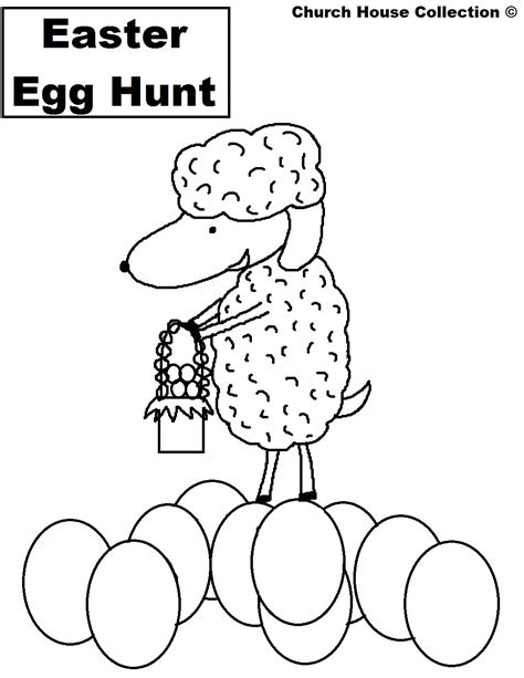 church house collection blog easter egg hunt coloring page