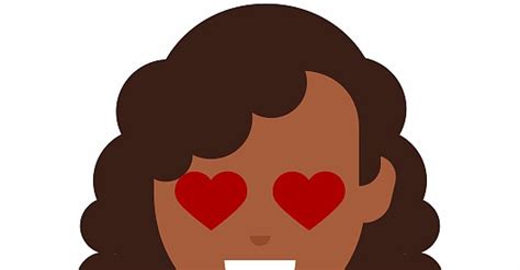 Emoji For Curly Hair And Dark Skin Tones Popsugar Latina