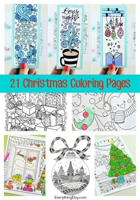 christmas printable coloring pages