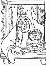 Coloring Pages Witches Disney Popular Witch sketch template