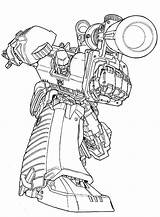 Megatron Transformers Kolorowanki Bazooka Colouring Dzieci Dla Netart Coloringhome Ciencia sketch template