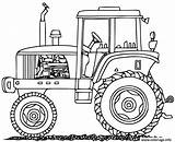 Tracteur Imprimer Agricole Tracteurs Deere sketch template
