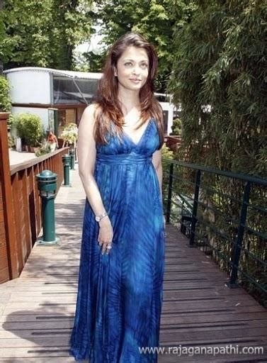 aishwarya rai at french open tennis 2010 latest stills aish wearing blue dress gateway to
