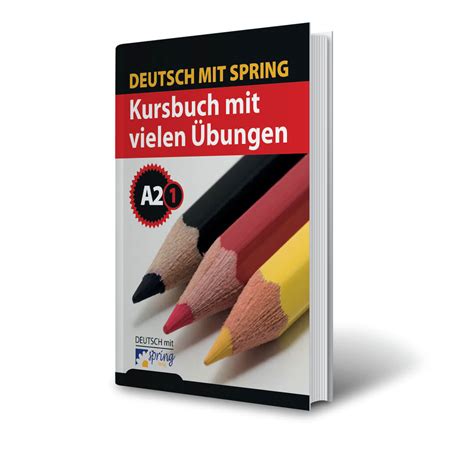 deutsch mit spring  kursbuch mit vielen uebungen ueskuedar kitap