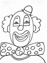 Clown Coloriage Cirque Colorier Coloriages Personnages Joli Clowns Tete Enfant Masque Printablefreecoloring sketch template
