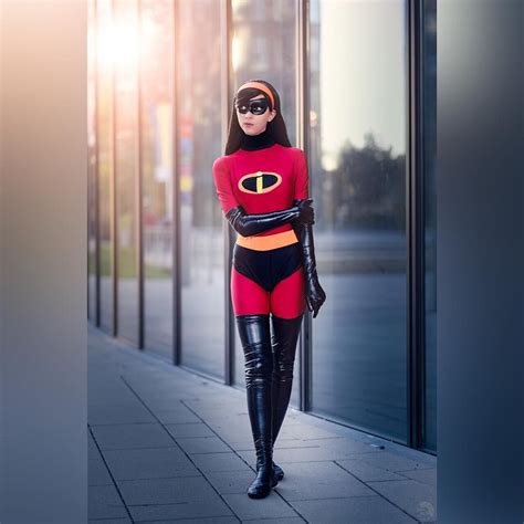 Raella Violet Parr Cosplay The Incredibles Incredibles Costume