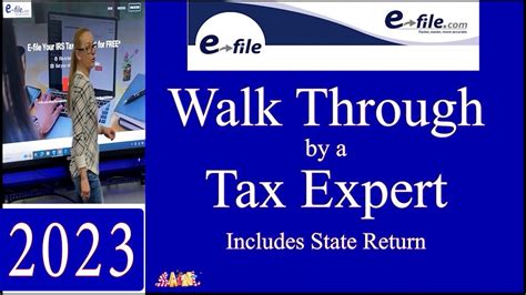 Efile 2023 How To File Your Taxes Online For Beginners With Efile