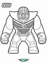 Thanos Avengers Enojado Tsgos Gauntlet Endgame Coloring Legos sketch template