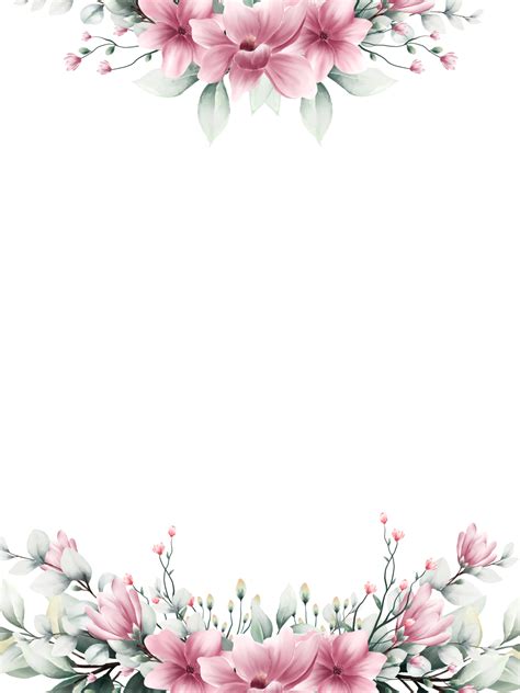 flower frame png  images  transparent background