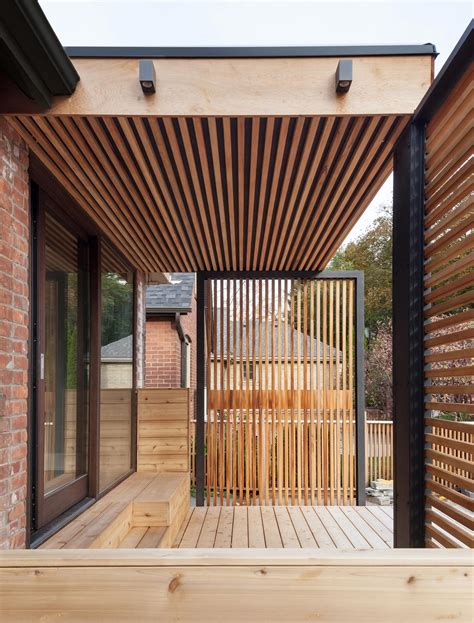 terrific ways   slatted wood  home designlines magazine