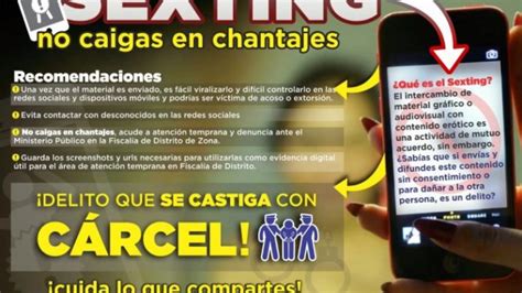 recomendaciones para evitar ser víctima de sexting noticias chihuahua