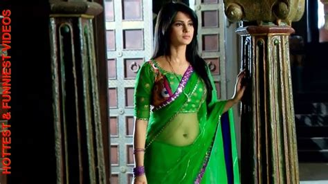 Jennifer Winget Hot In Saree Tv Actress Navel Show In Saree By Hottest