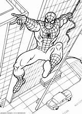 Coloring Spiderman Pages Amazing Kids Comments sketch template