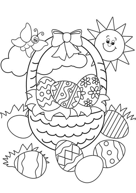 easy  print easter coloring pages tulamama
