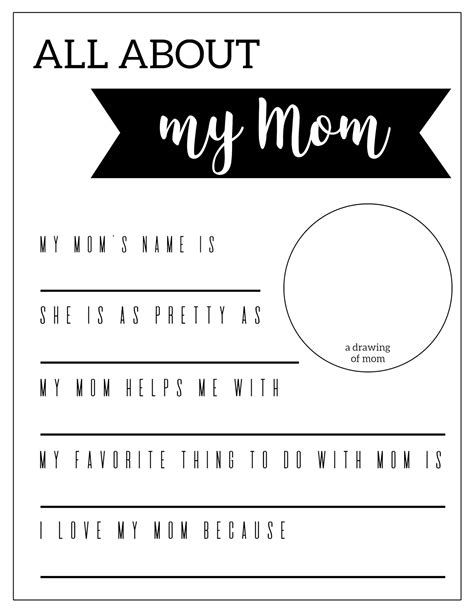 mothers day gifts  kids   fill  cards paper trail design