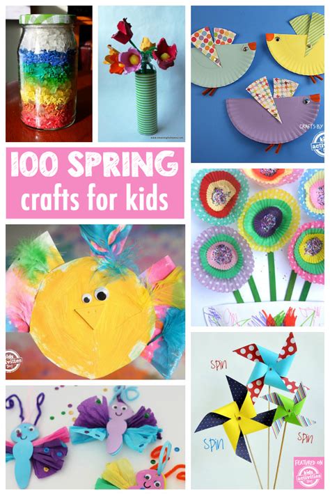gorgeous  easy spring crafts kids  love