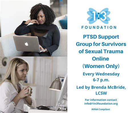 meetings 1in3 foundation sexual assault support groups 1 in 3