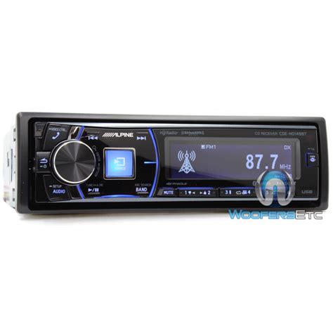 cde hdbt alpine  dash cdmpusb car stereo receiver  bluetooth hd radio siriusxm