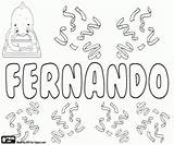 Fernando Fiorella Espanhol Pintar Verschiedenen Nomes Menino Português Jungennamen Sprachen sketch template