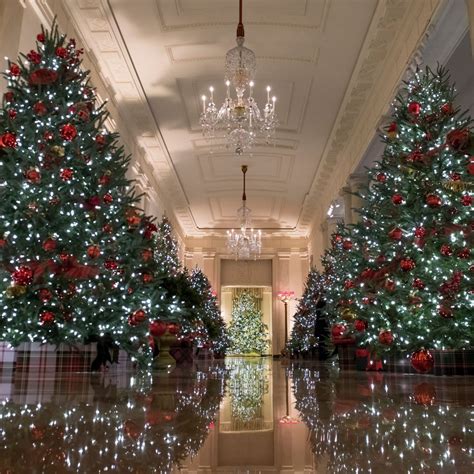 First Lady Melania Trump Unveils The 2020 White House Christmas Décor