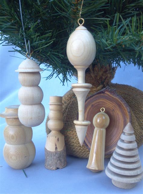wooden christmas ornaments pictures