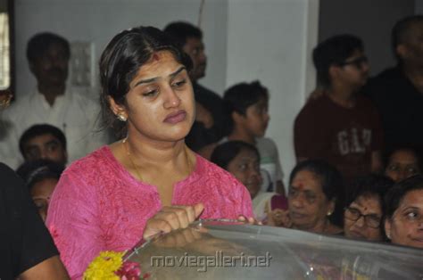 Celebs Pay Last Respects To Manjula Vijayakumar Stills
