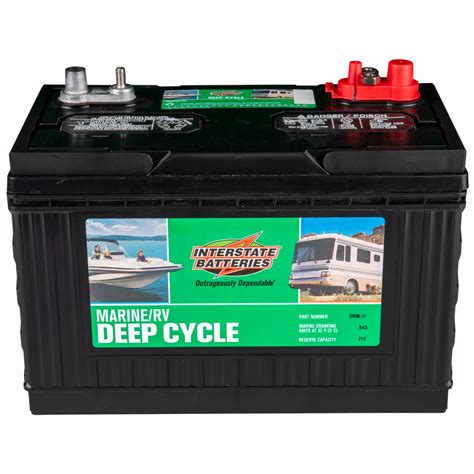 interstate batteries srm  marinerv deep cycle battery dicks sporting goods