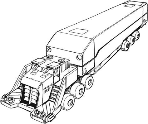 bucket truck coloring page sketch coloring page