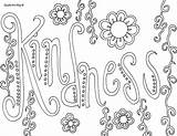 Coloring Pages Printable Word Doodle Alley Colouring Sheets sketch template