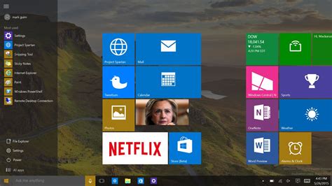 enable full screen start menu  windows  desktop mode windows central