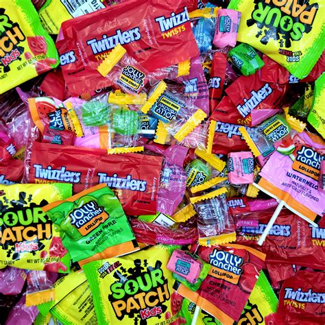 sweet  awesome candy mix candy variety pack includes sour patch kids jolly rancher