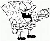 Patty Krabby Spongebob sketch template