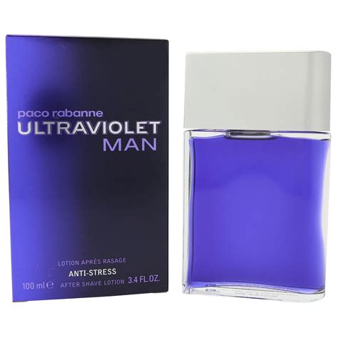 paco rabanne ultraviolet man  ml  shave lotion anti stress ebay