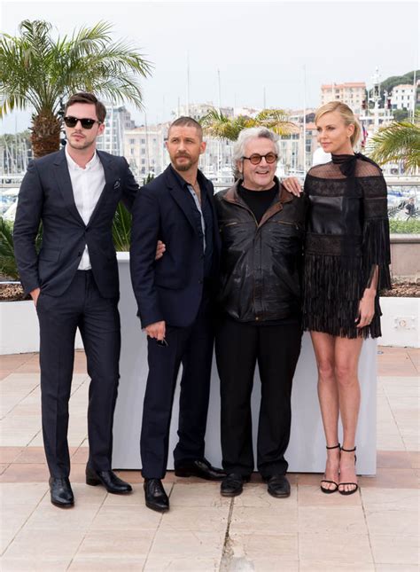 tom hardy charlize theron nicholas hoult at mad max