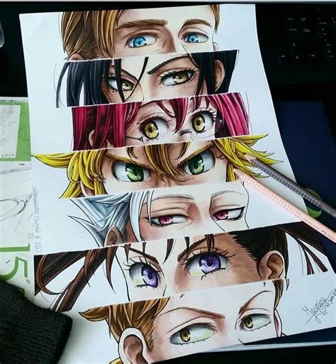 Pin By Wacky Artistry On Art Anime Character Drawing Seven Deadly