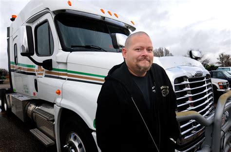 kansas multiple sclerosis doesnt slow  truck driver