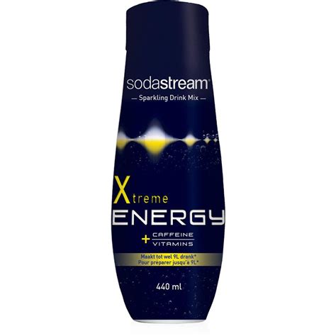sodastream siroop classic xtreme energy  ml allesalesnl