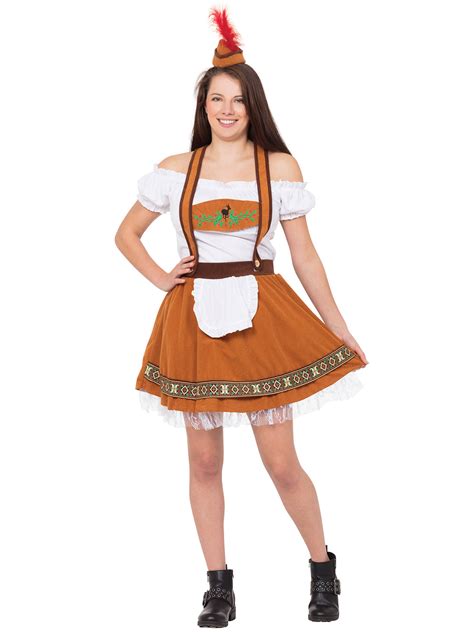 ladies german country bar girl costume adults bavarian oktoberfest