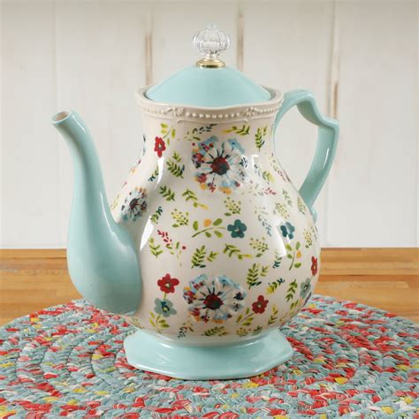 The Pioneer Woman Kari 2 4 Quart Tea Pot – Beauty Suppliers – Online