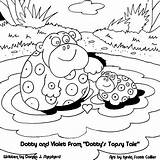Coloring Kids Water Dotty Cooling Off Tale Topsy Aren Precious Thing Favorite Summer They Just Do Violet sketch template