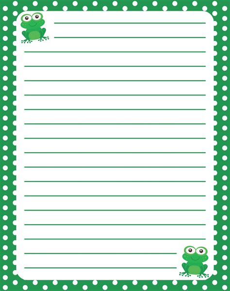 letter writing paper  printable paper  printable lined paper