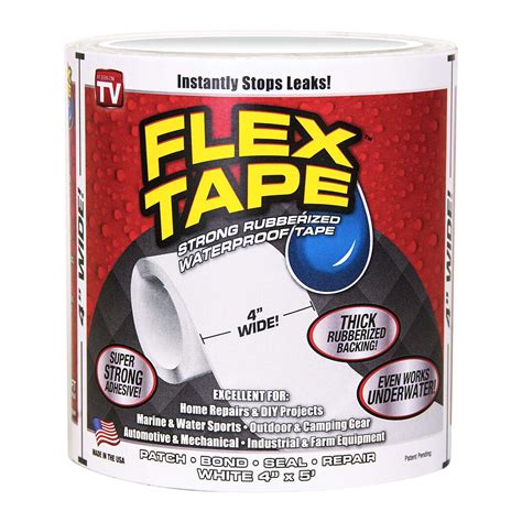 flex tape rubberized sealant tape super strong waterproof white ebay
