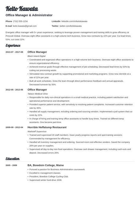 office manager job description   resume examples