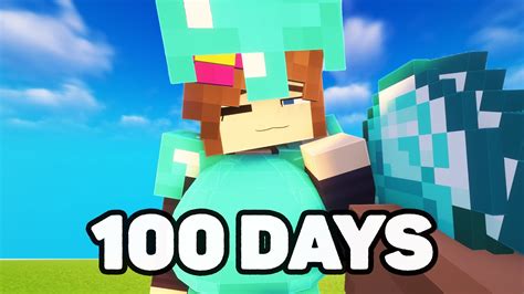 I Survived 100 Days In Minecraft Jenny Mod Youtube