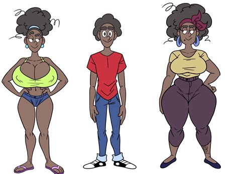 rule 34 afro big ass big breasts brother and sister dark skinned