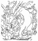 Tarzan Amici Freunde Infantiles Selva Elefantes Amis Vigne Villaggio Colorkid Colorier Dieren Elefante Kolorowanki Znajomi Postagem Página sketch template