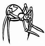 Spider Coloring Widow Size Tarantula Print Color sketch template