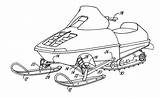 Snowmobile Drawing Drawings Patent Coloring Pages Patents Google Paintingvalley Printable Sketch Patentsuche Bilder Template sketch template