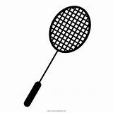 Badminton Raqueta Racket Grate Colorare Racchetta Ultracoloringpages Clipartkey sketch template